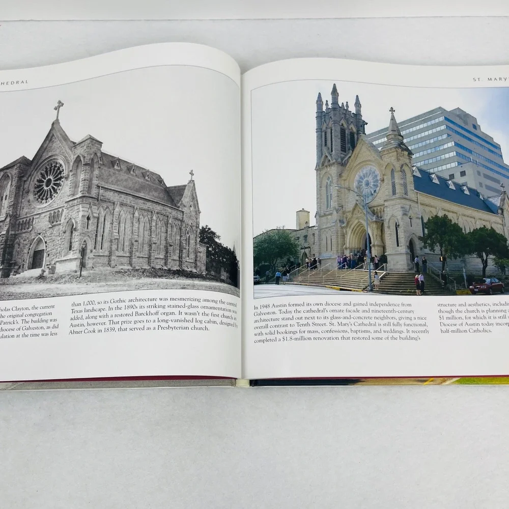 Austin Then and Now William Dylan Powell Hardcover Texas Hist Photography Book
